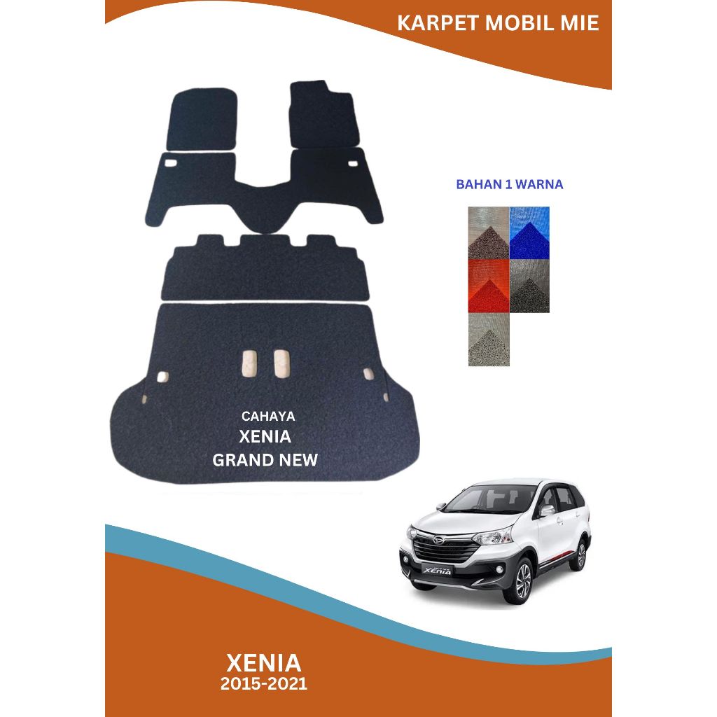 KARPET MOBIL MIE BIHUN XENIA GRAND NEW ( 2015-2021 )/KARPET  MIE BIHUN XENIA GRAND NEW ( 2015-2021 )