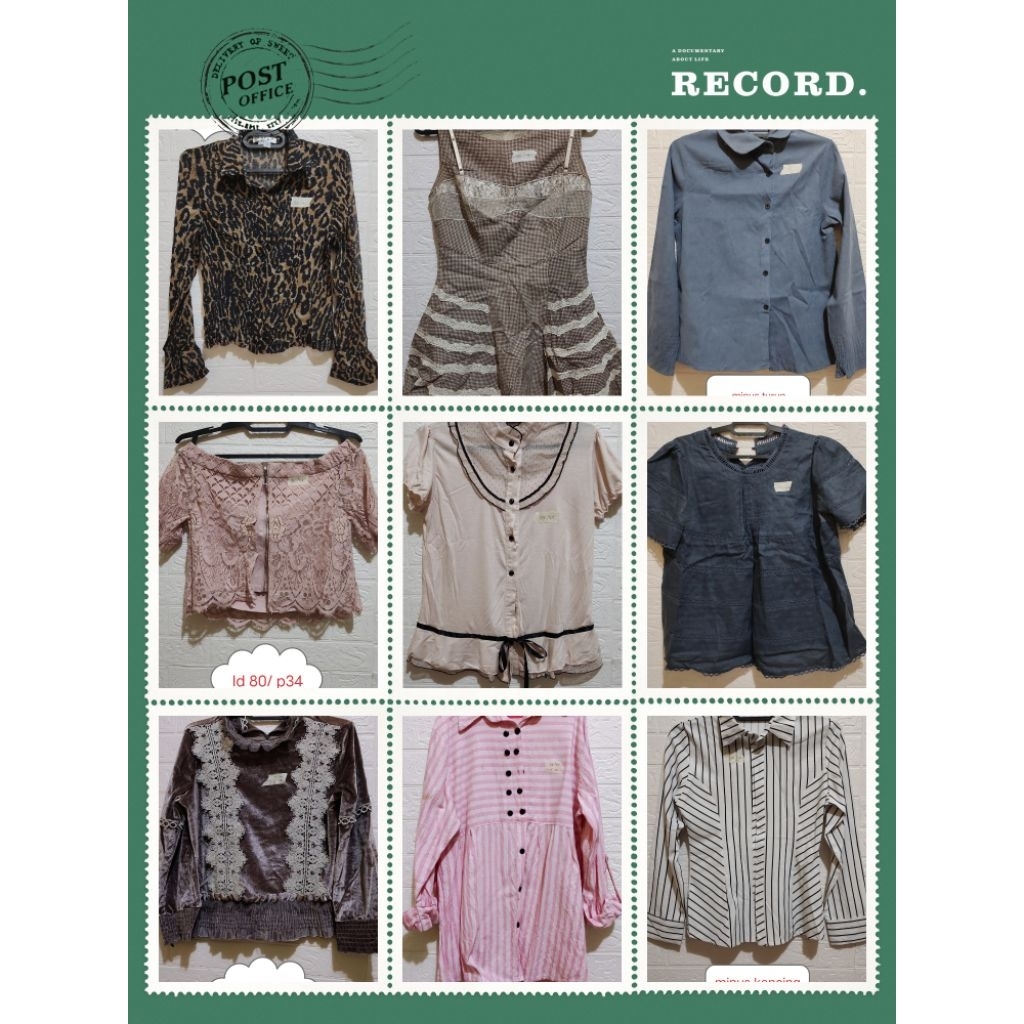 baju bekas murah , baju PL murah, baju wanita bekas