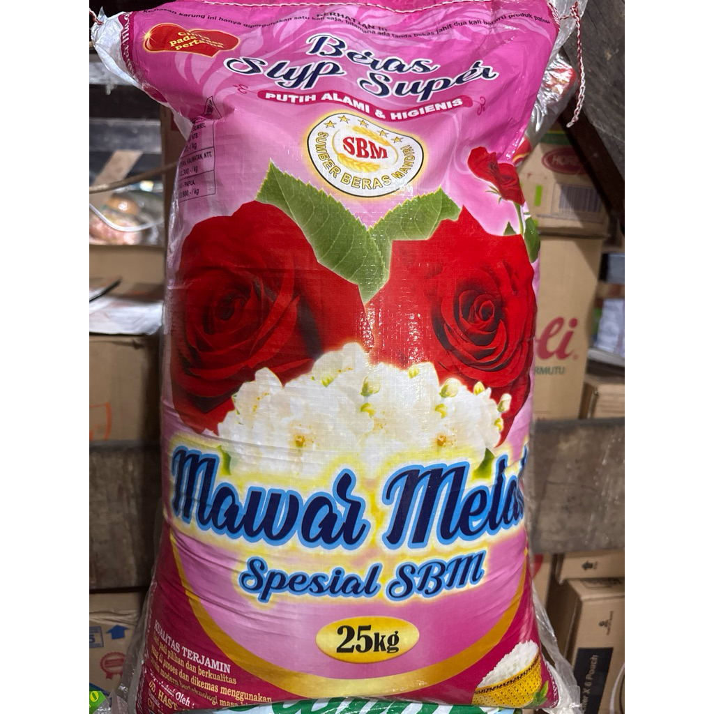 

Beras Mawar Melati Poles Grade A 25 kg