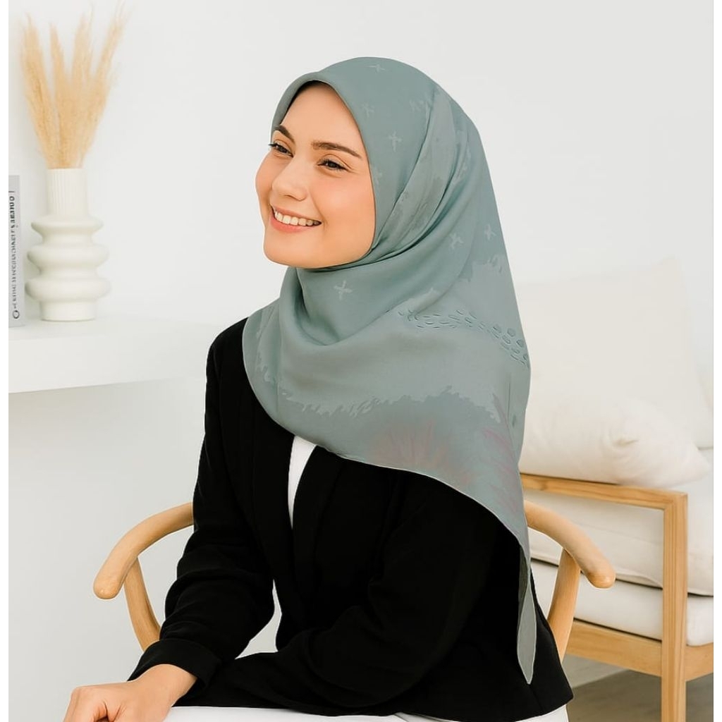 PROMO / TLAM SAGE / JILBAB VOAL PREMIUM / GROSIR HIJAB / HIJAB SEGI EMPAT / VOAL MOTIF PREMIUM / DEN