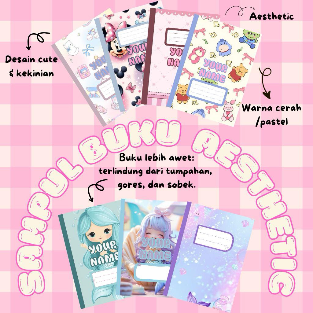 

SAMPUL BUKU AESTHETIC UNTUK ANAK PEREMPUAN