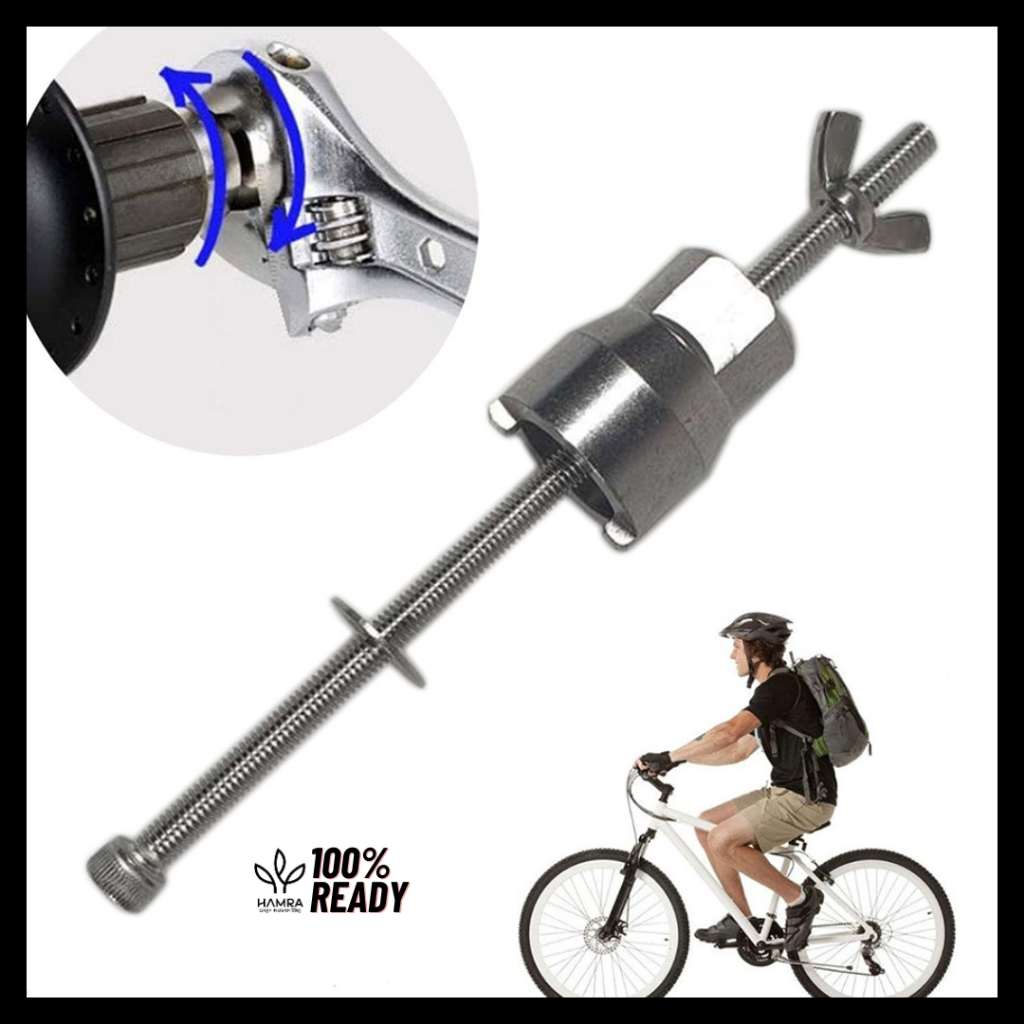 Alat Reparasi Sepeda / Treker Pembuka Bearing Hub Freehub Sepeda / Kunci Bongkar Freehub Sepeda