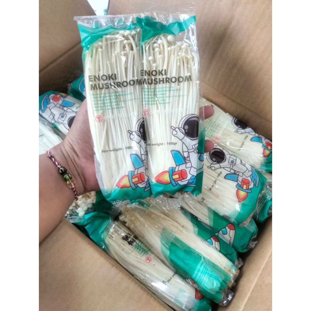 

Jamur enoki * 1 dus isi 50 biji