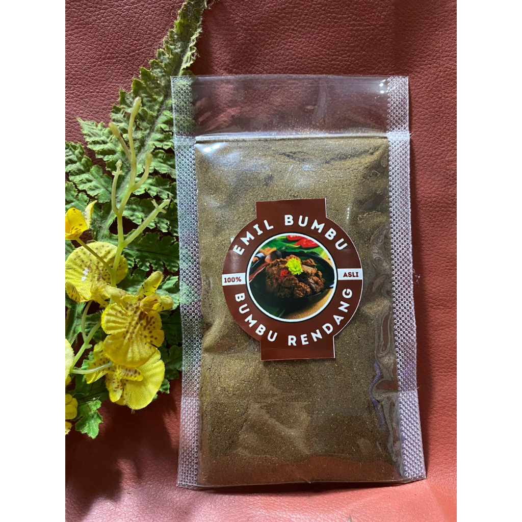 

Bumbu rendang berat 50 gram tanpa campuran - 100% original