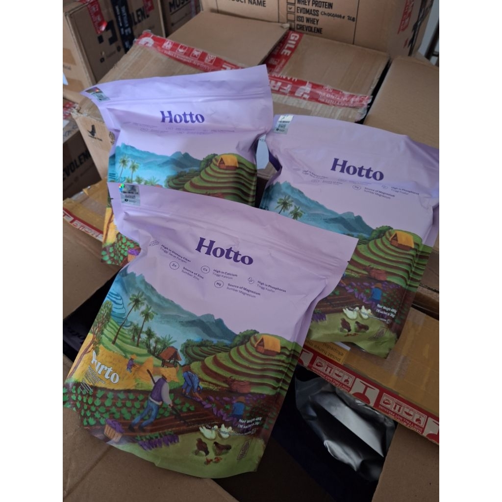 

HOTTO PURTO 1 POUCH = 16sachet | Minuman Kesehatan Multigrain Diet