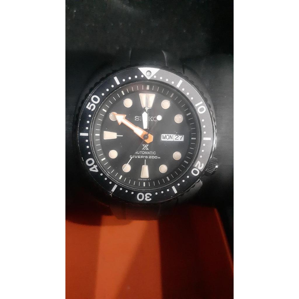 Jam Tangan Seiko Prospex SRPC49K1 Turtle Ninja Limited Edition Black Series - Preowned, Original, Te