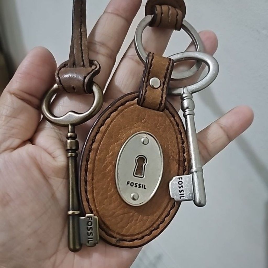 preloved key fossil original gantungan tas ori kunci fossil accesories