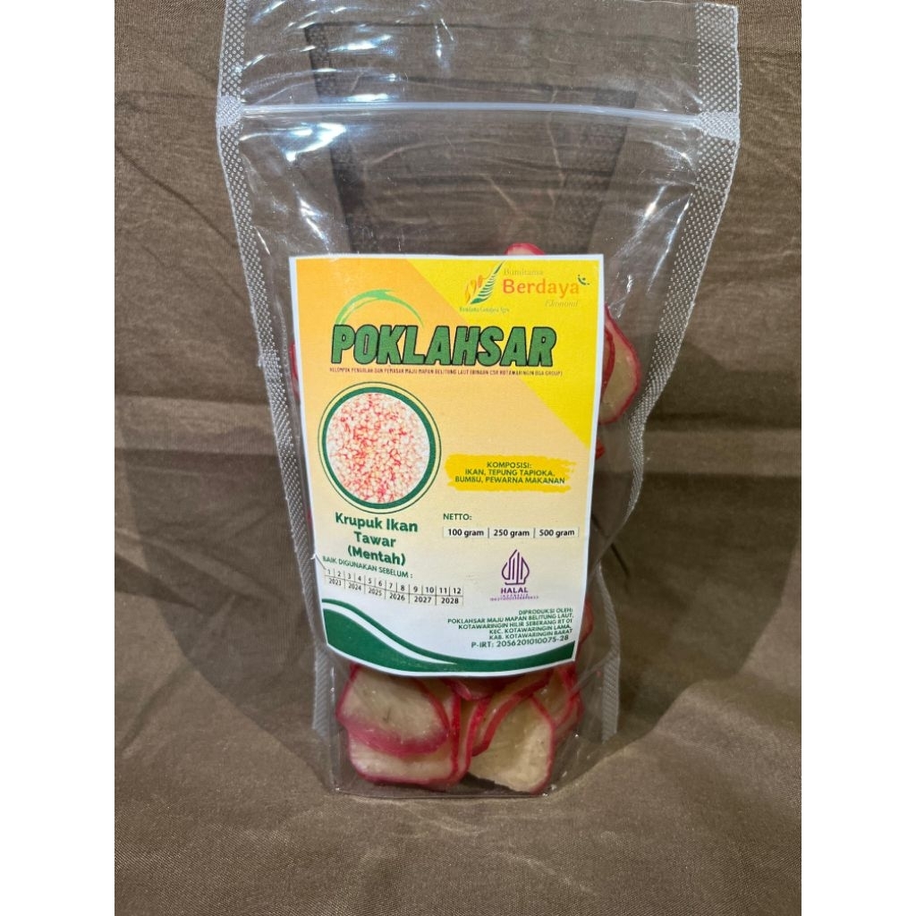 

Kerupuk Ikan Air Tawar (Mentah)