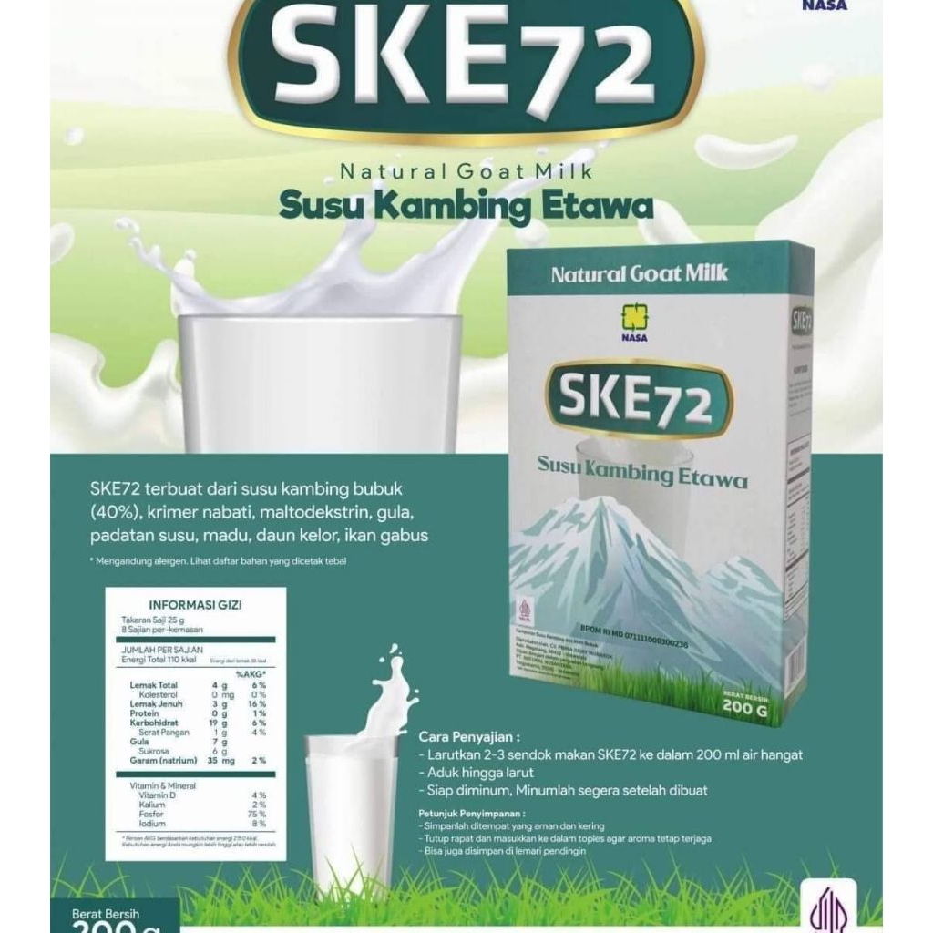 

SKE72 susu kambing etawa