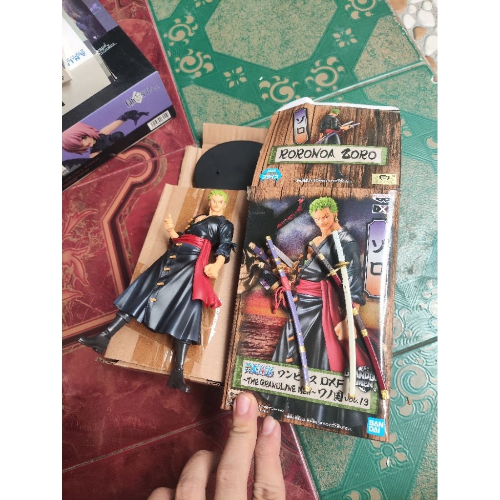 The Grandline Men GLM DXF Zoro Roronoa banpresto ori Wano Kuni vol 13