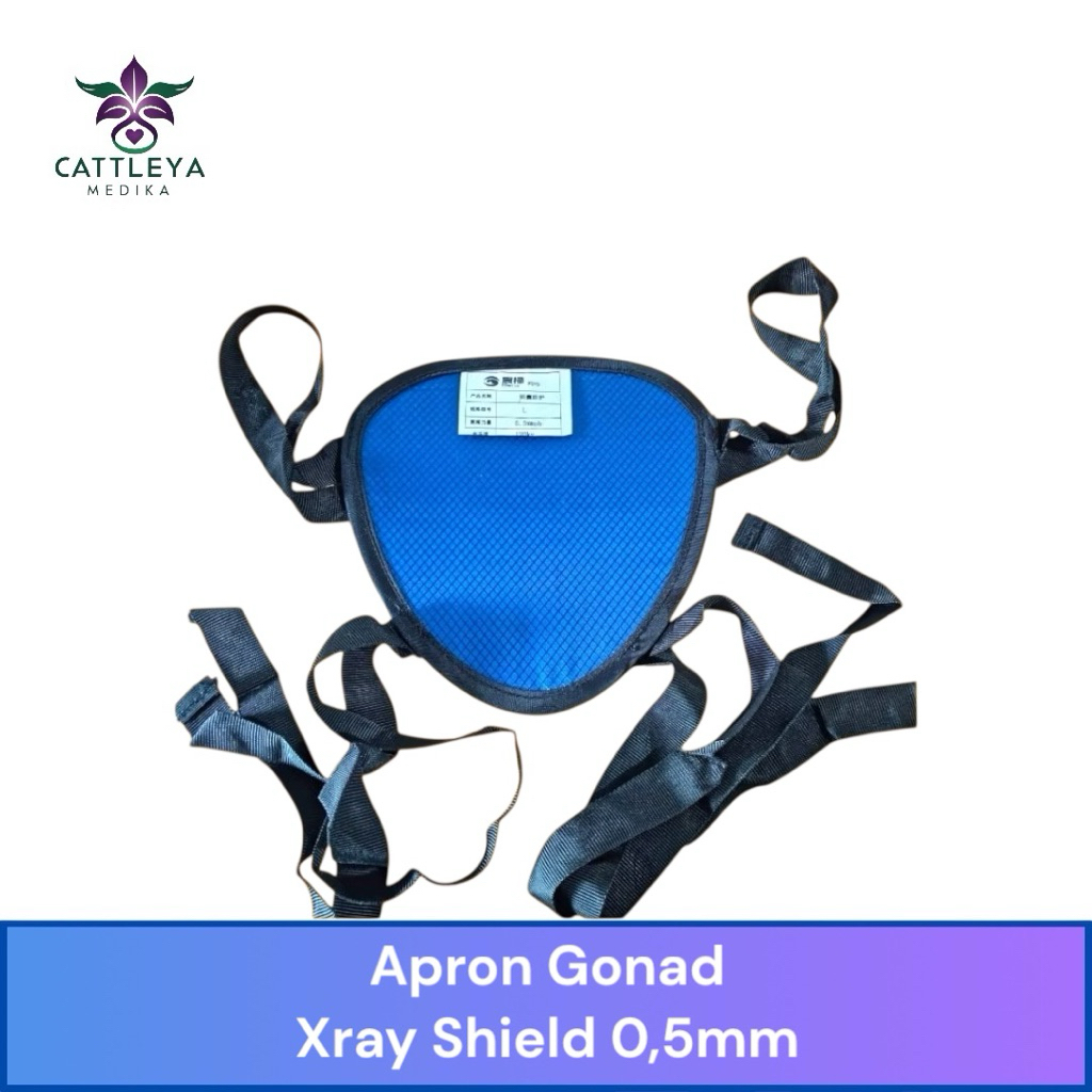 APRON ANTI RADIASI XRAY GONAD SHIELD 0,5mm / APRON RADIATION GONAD PROTECTIVE XRAY