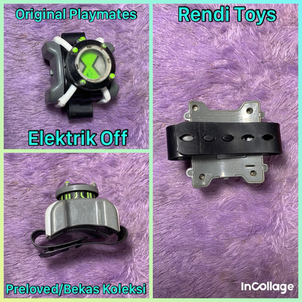 Ben 10 Deluxe Omnitrix Alien Toy Watch Original Cartoon Network Playmates | Rendi Toys