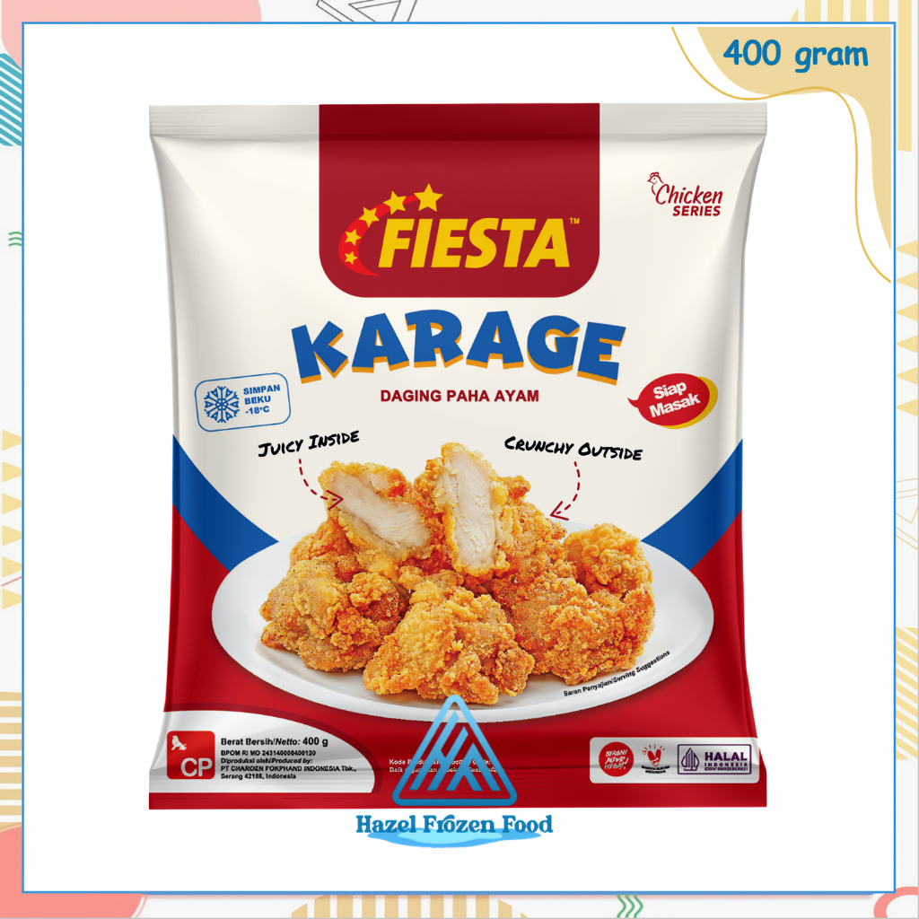 

Fiesta Karage 400 g Frozen Food Karawang