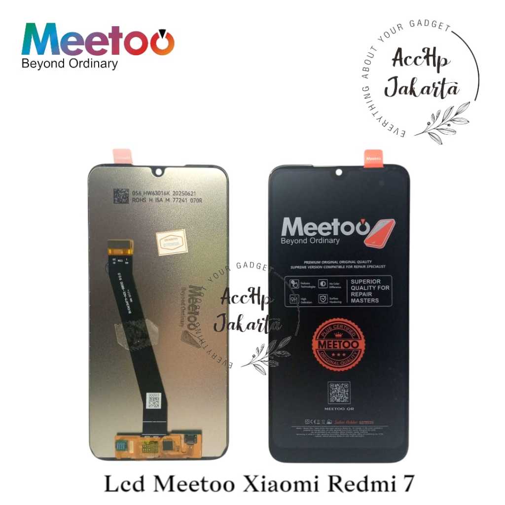 Lcd Touchscreen Meetoo Redmi 7 Lcd Meetoo Redmi 7 Black Original