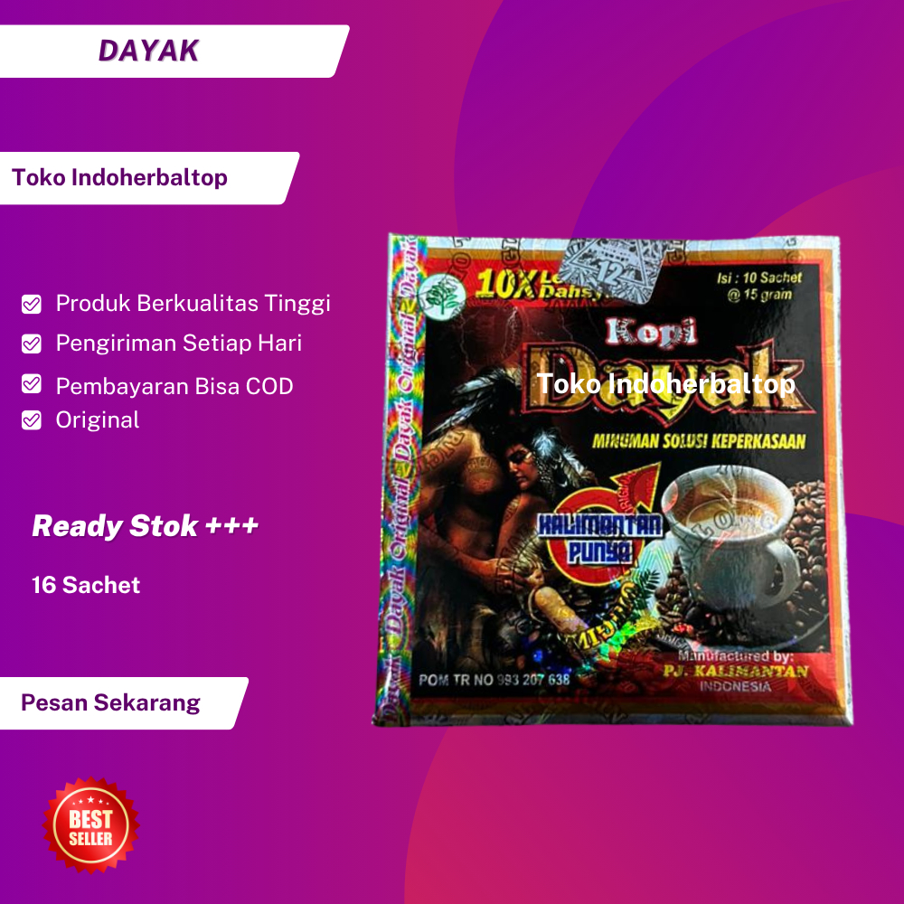 

Kopi D4yak Original 10 Sachet