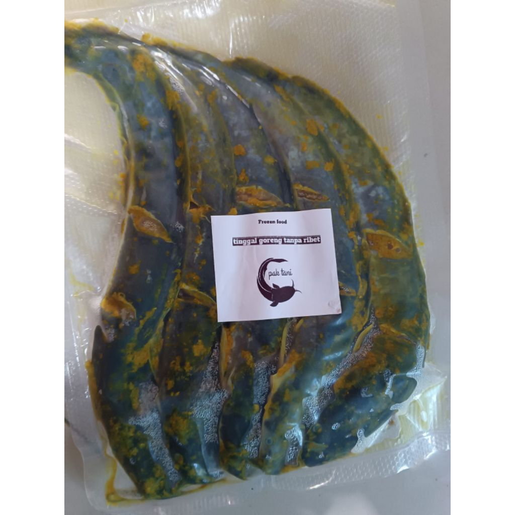 

lele marinasi bumbu kuning 500g isi 4.5 tinggal goreng