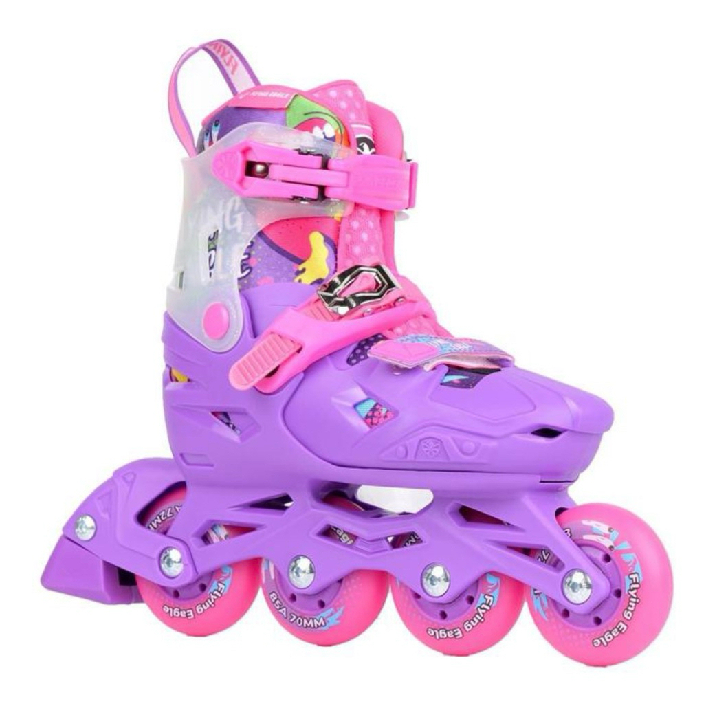 sepatu roda anak inline skate flaying eagle preloved like new
