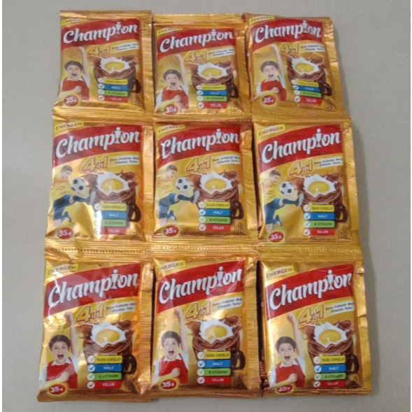 

Energen Champion Susu Cokelat Bubuk 30g | 2 renceng 10 pcs