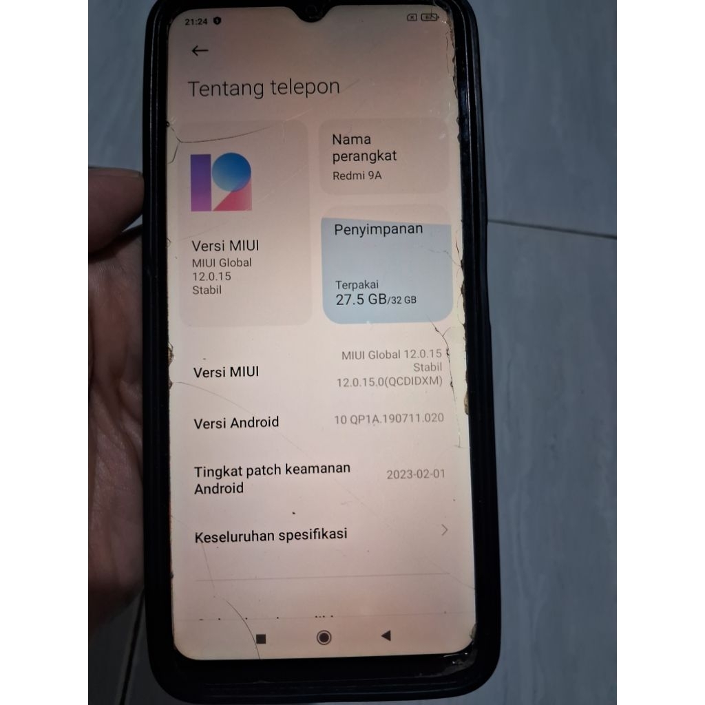 REDMI 9A RAM 4/64GB