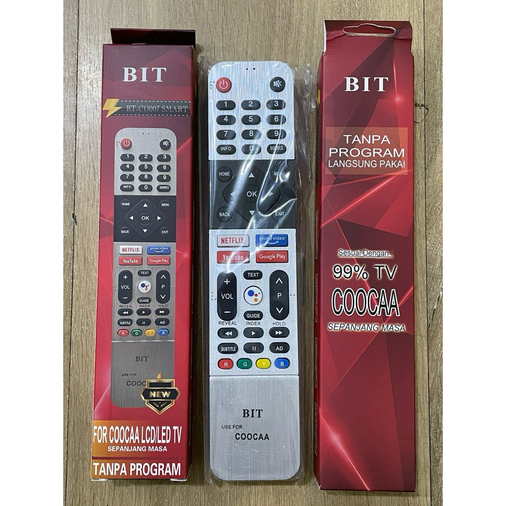REMOTE TV SMART ANDROID COOCA TANPA PROGRAM