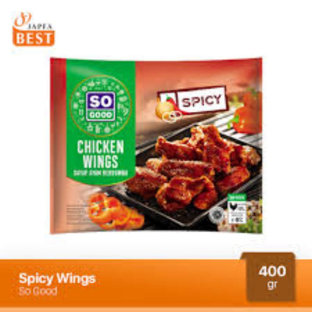 

Spicy wing so good 400 gr