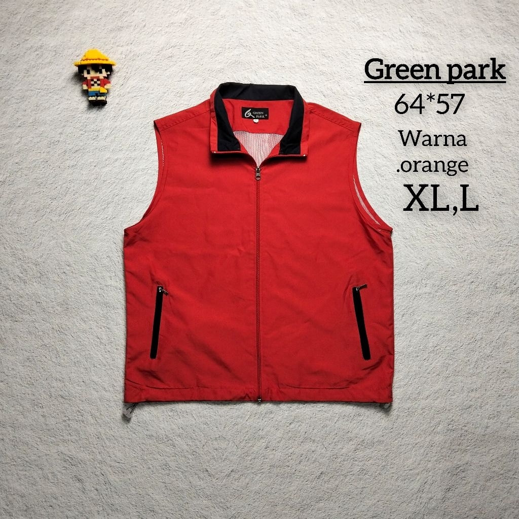 vest rompi green park original 100% (seperti baru)