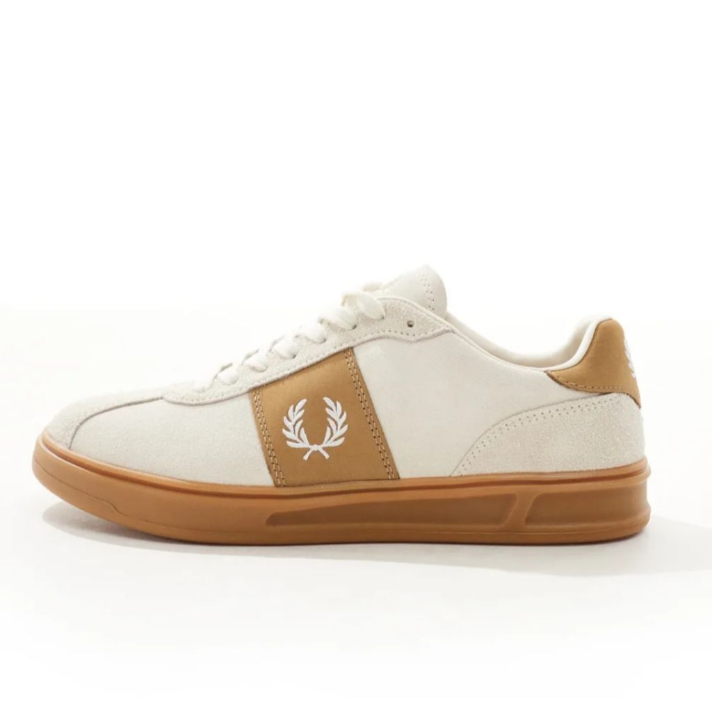 Fred Perry  Mens B4 Suede Trainer | Sepatu Sneakers Pria
