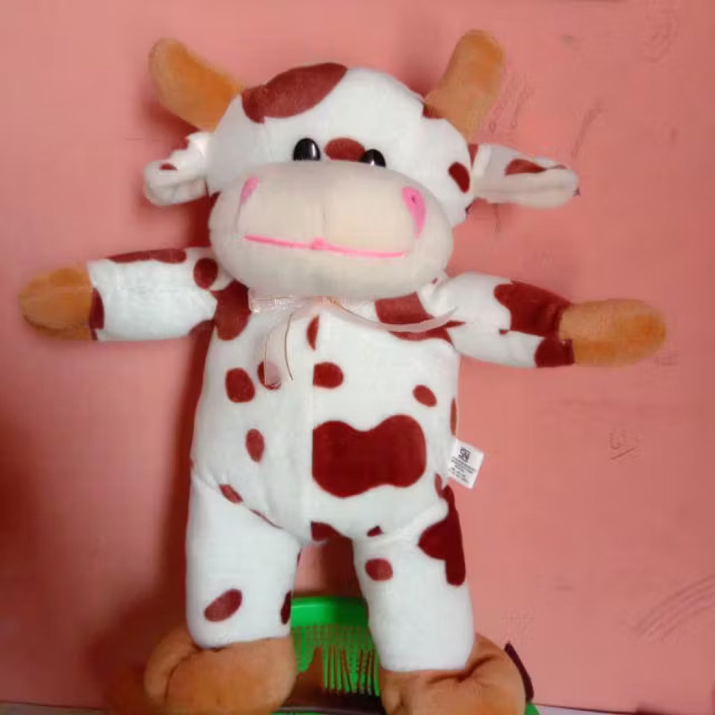 BANTAL BONEKA SAPI LUCU HALUS SNI LEMBUT HADIAH KADO