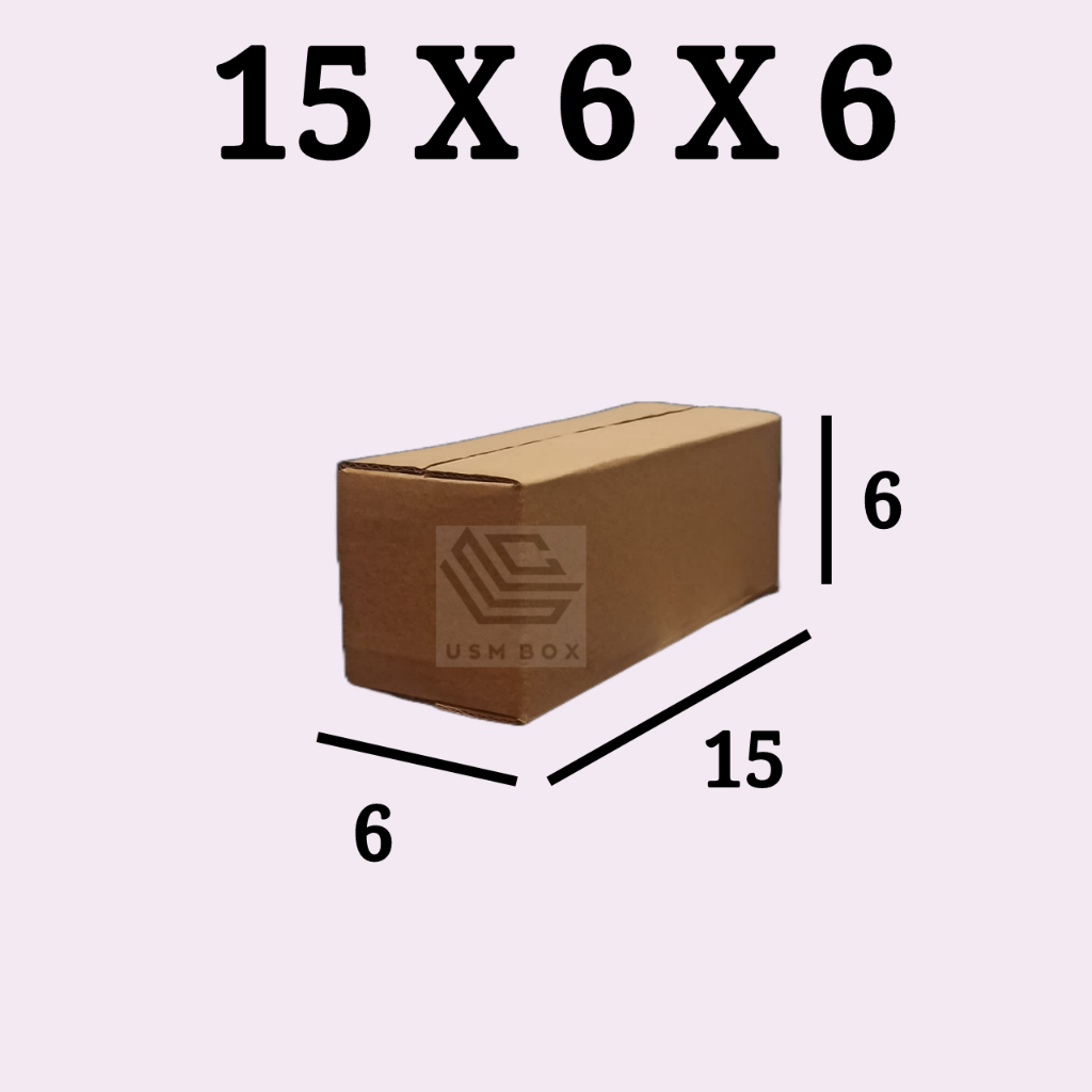

Karton Box 15x 6 x 6 Kardus Packing Kecil