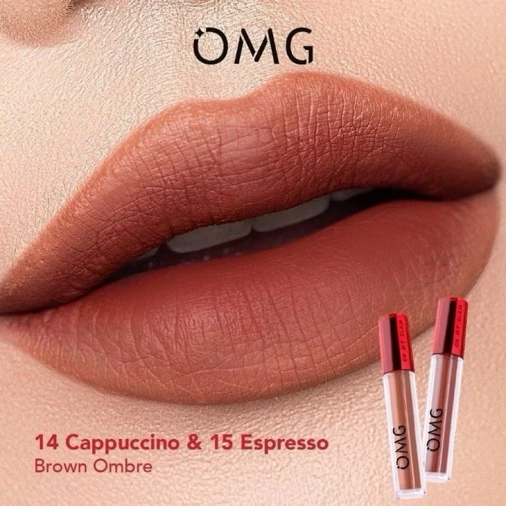 2PCS OMBRE - OMG OH MY GLAM MATTELAST LIPCREAM