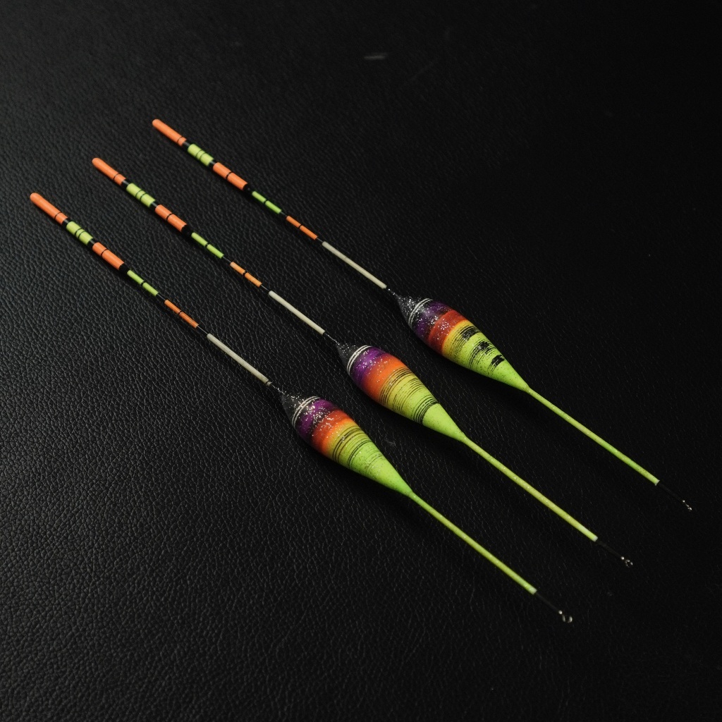 Pelampung Pancing Anti Badai Sensitif Bahan Styrofoam Padat Kualitas + Fiber Stik