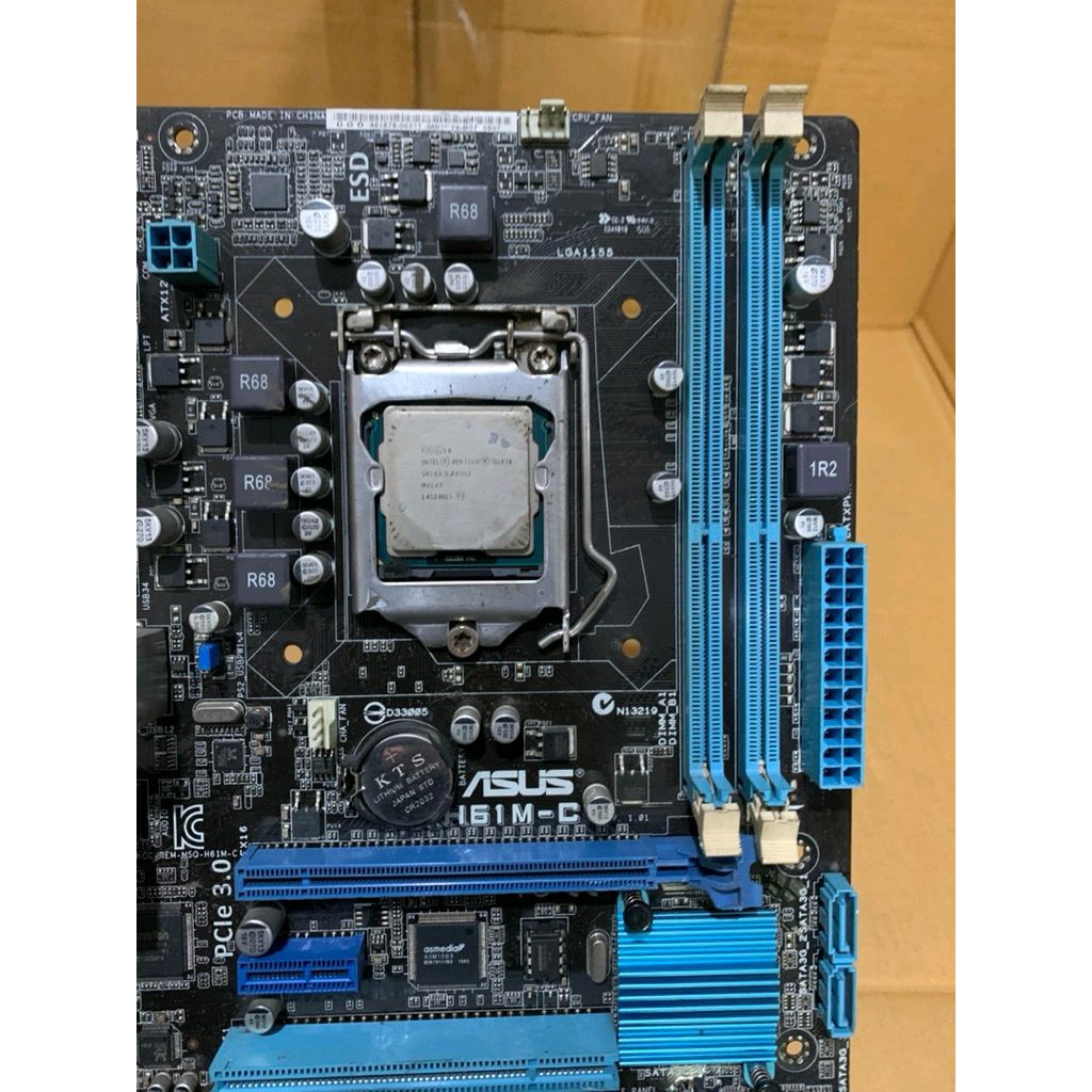 Asus H61M-C Chipset LGA 1155 Motherboard