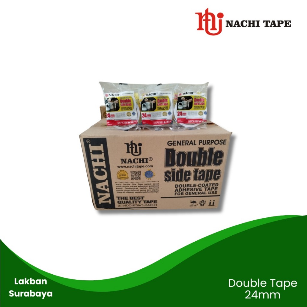 

Double Tape Nachi 1 Inch / 24mm x 10Yard