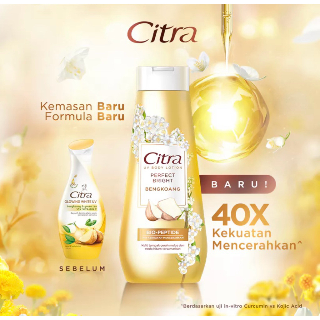 CITRA BENGKOANG HAND BODY LOTION 380Ml
