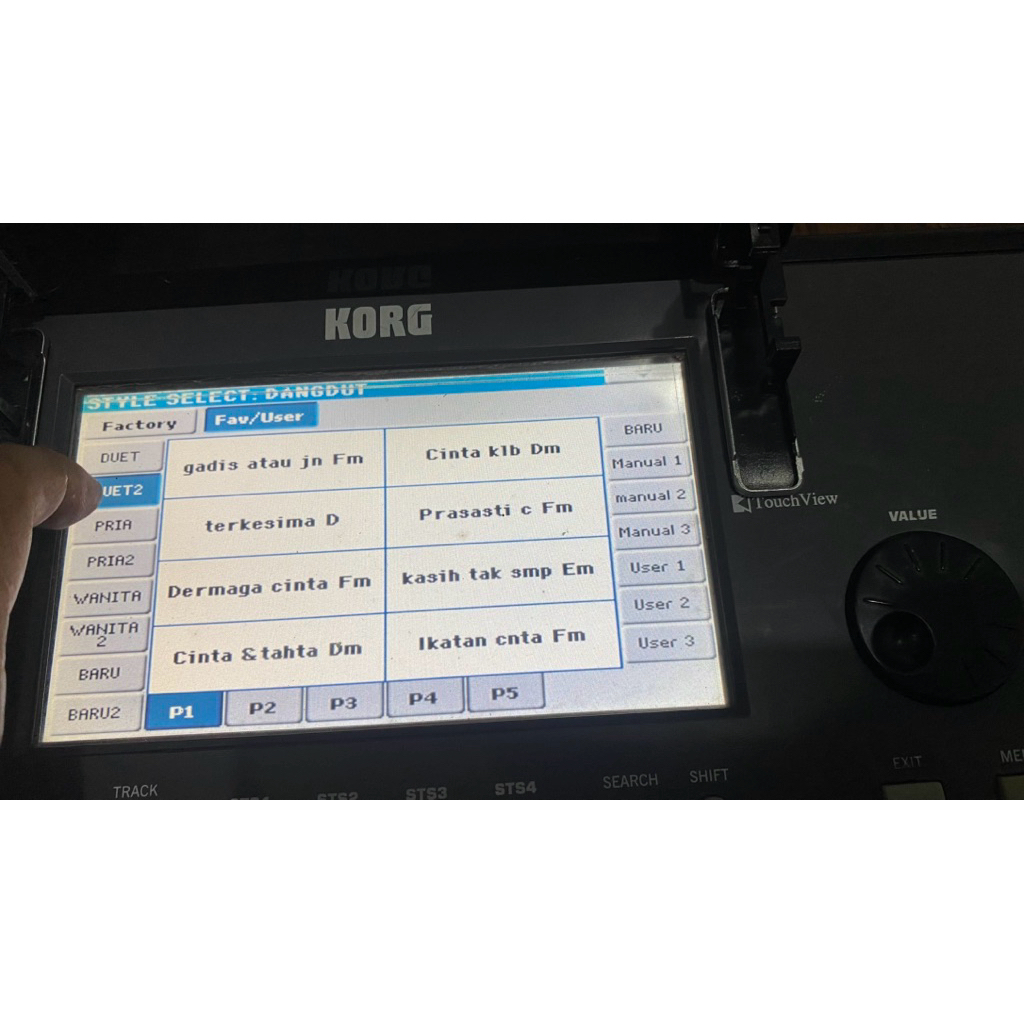 STYLE updet korg pa300