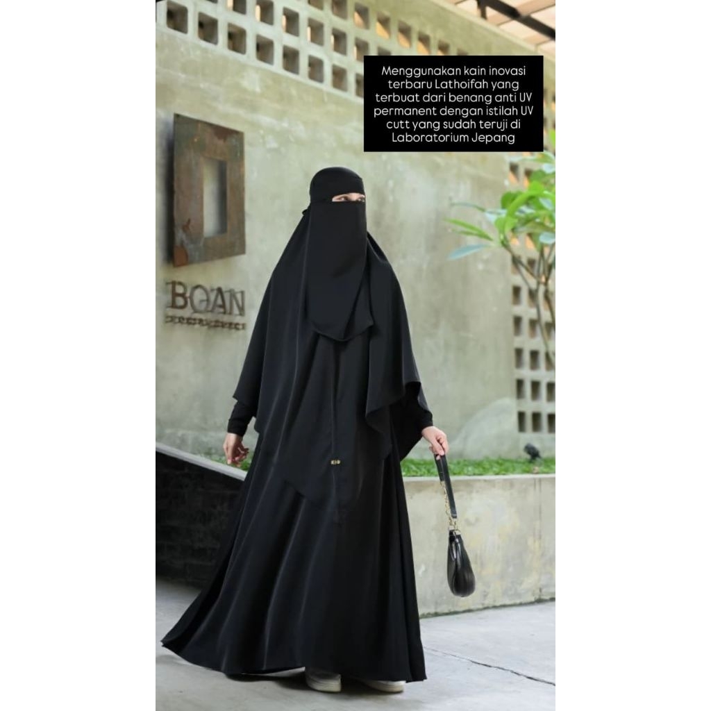 Wafa Gamis Set Khimar by Hanifah Muslimah