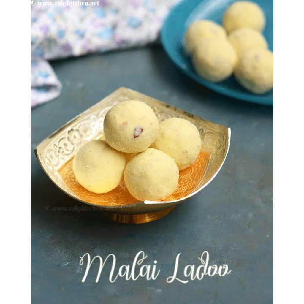 

Malai Ladoo / Malai Laddu Makanan Khas India