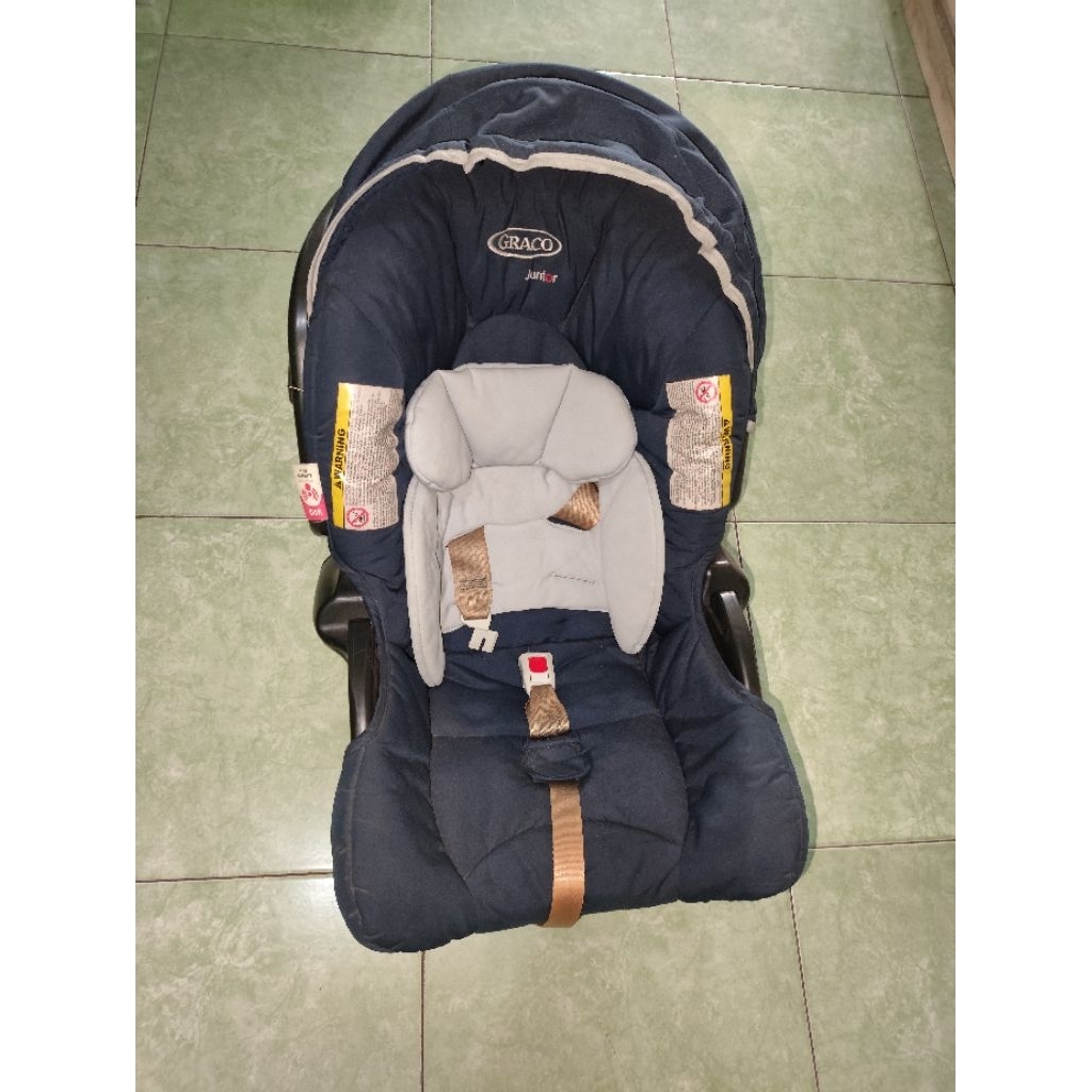 Preloved Stroller Plus Carseat Graco Ultima Plus