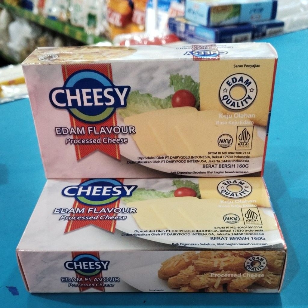 

Cheesy Keju edam 160gr