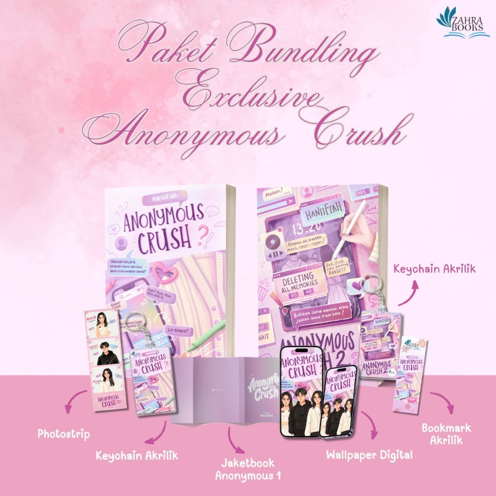 NOVEL ANONYMOUS CRUSH 2 & ANONYMOUS 1 by Haniifiah - Akad x Skuad