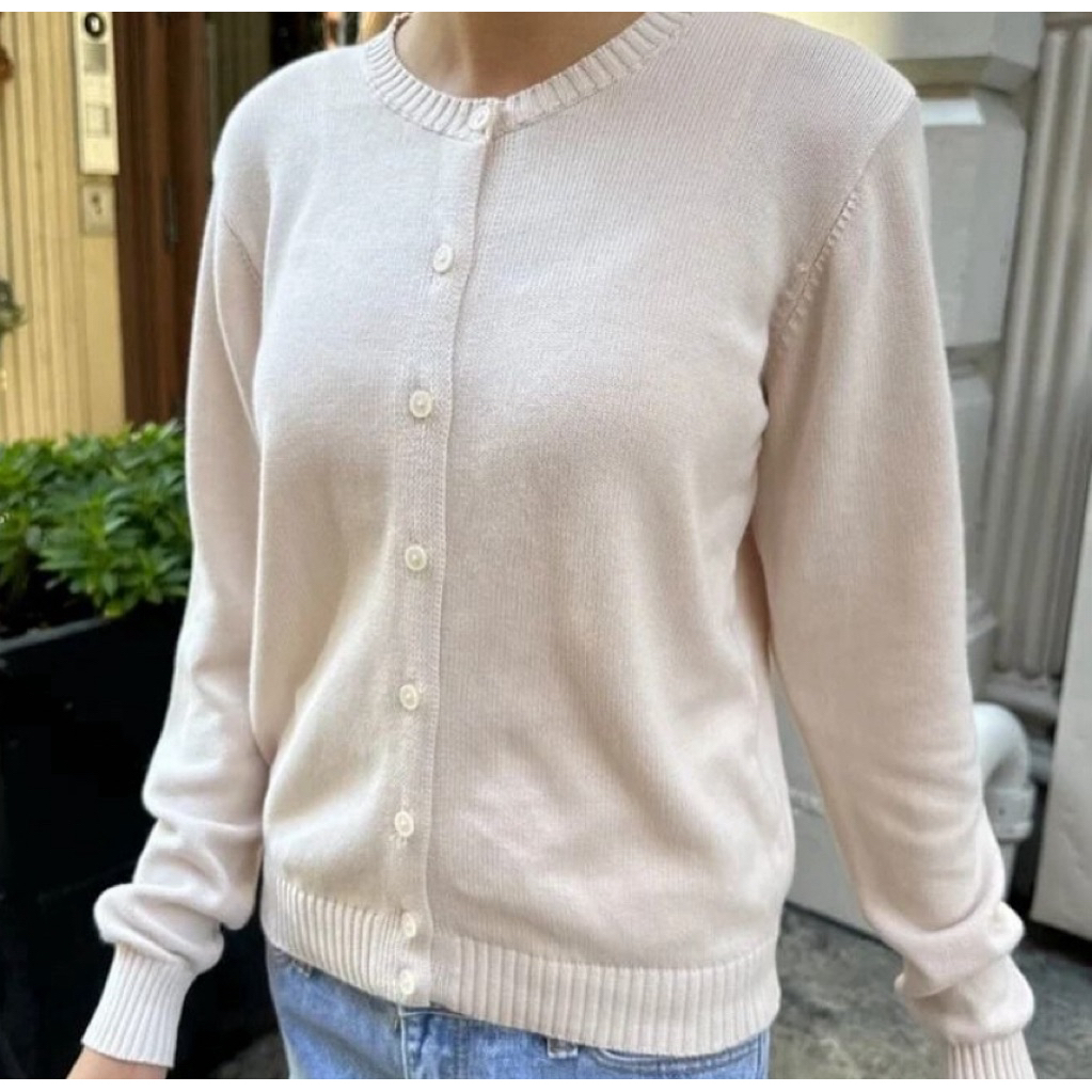 pink cardigan preloved