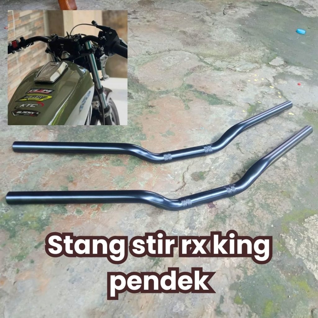 Stang Rx King Stang Yamaha Rx King Balap Stang Pendek Rx King Super Pro Road Race Hitam