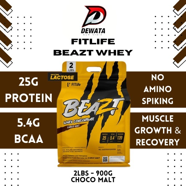 FITLIFE BEAZT Whey Protein 2lbs