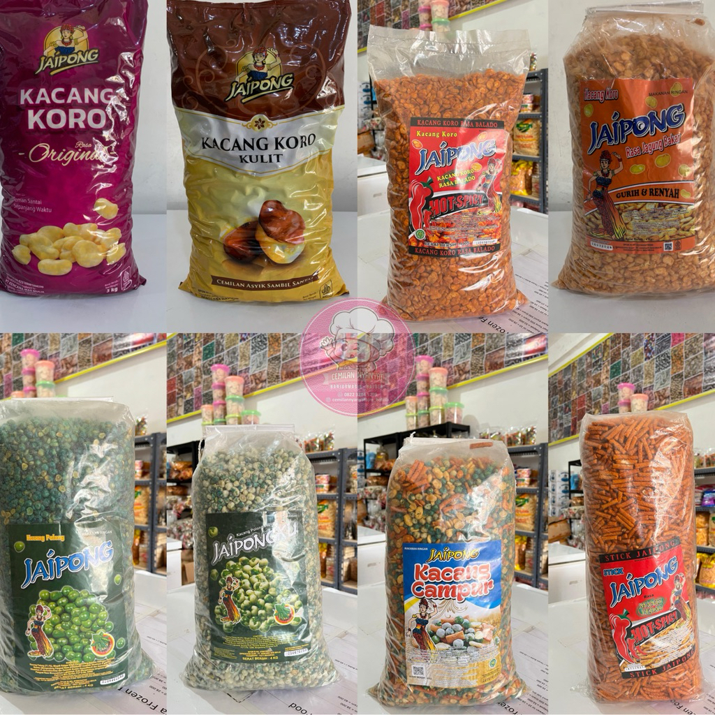 

Aneka Kacang Kacangan Koro 1 Ball Merk Jaipong ( Free Kardus Packing )