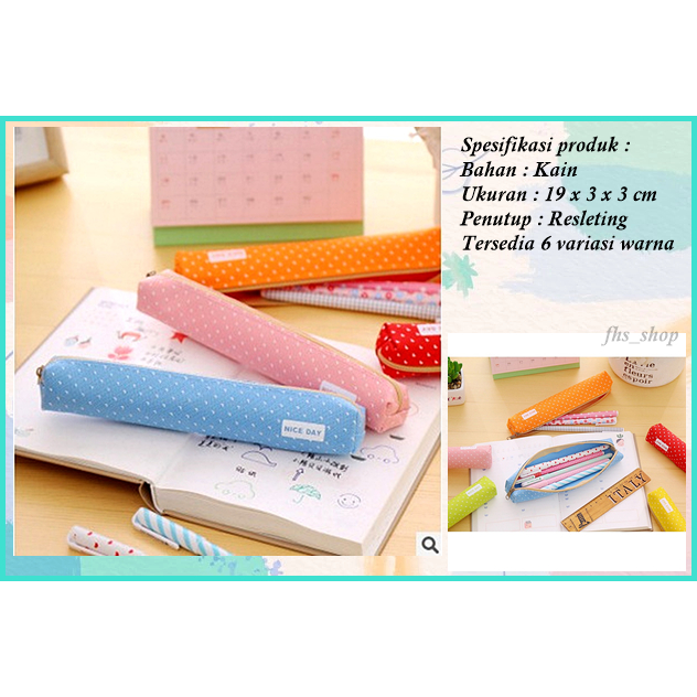 

Tempat Pensil Tabung Slim Tempat Pensil Lucu Tempat Pensil Aesthetic Tepak Pensil Nice Day