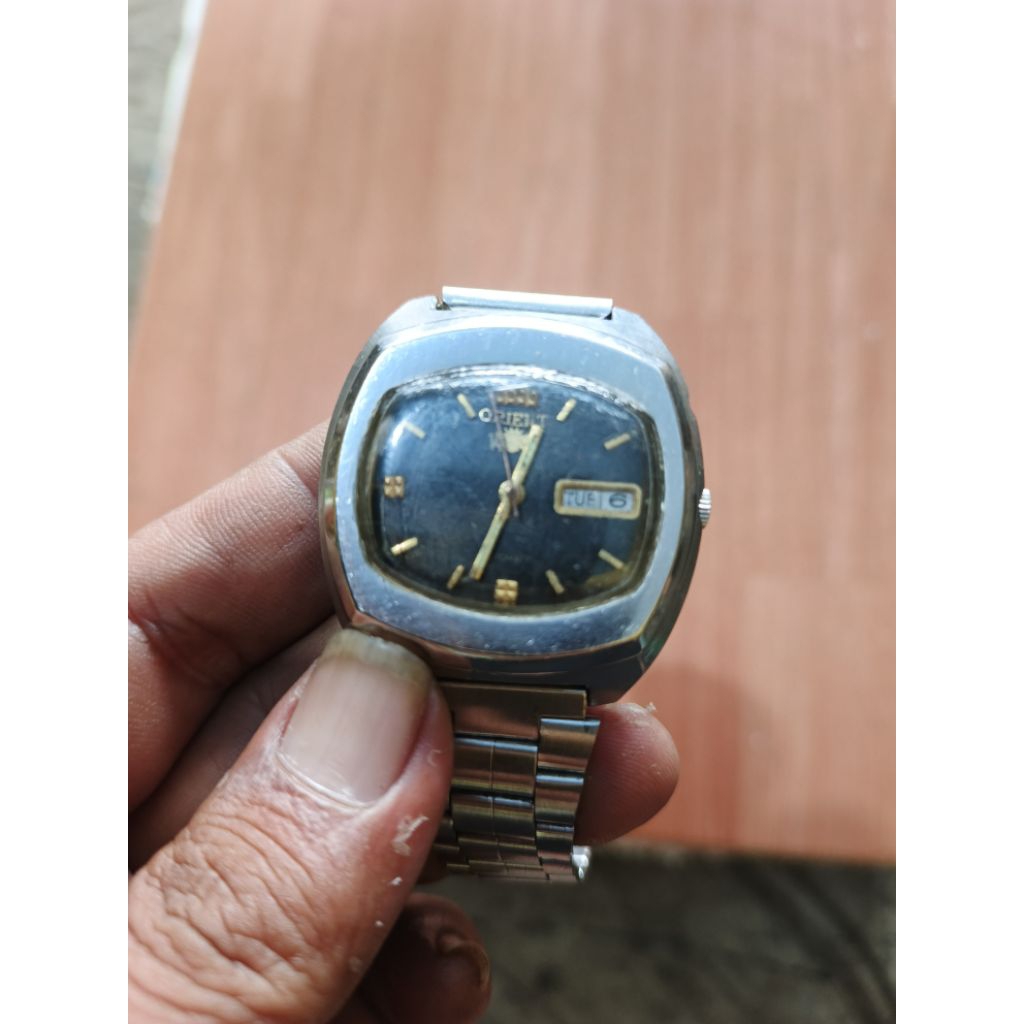 jam tangan jadul otomatis vintage merk orient