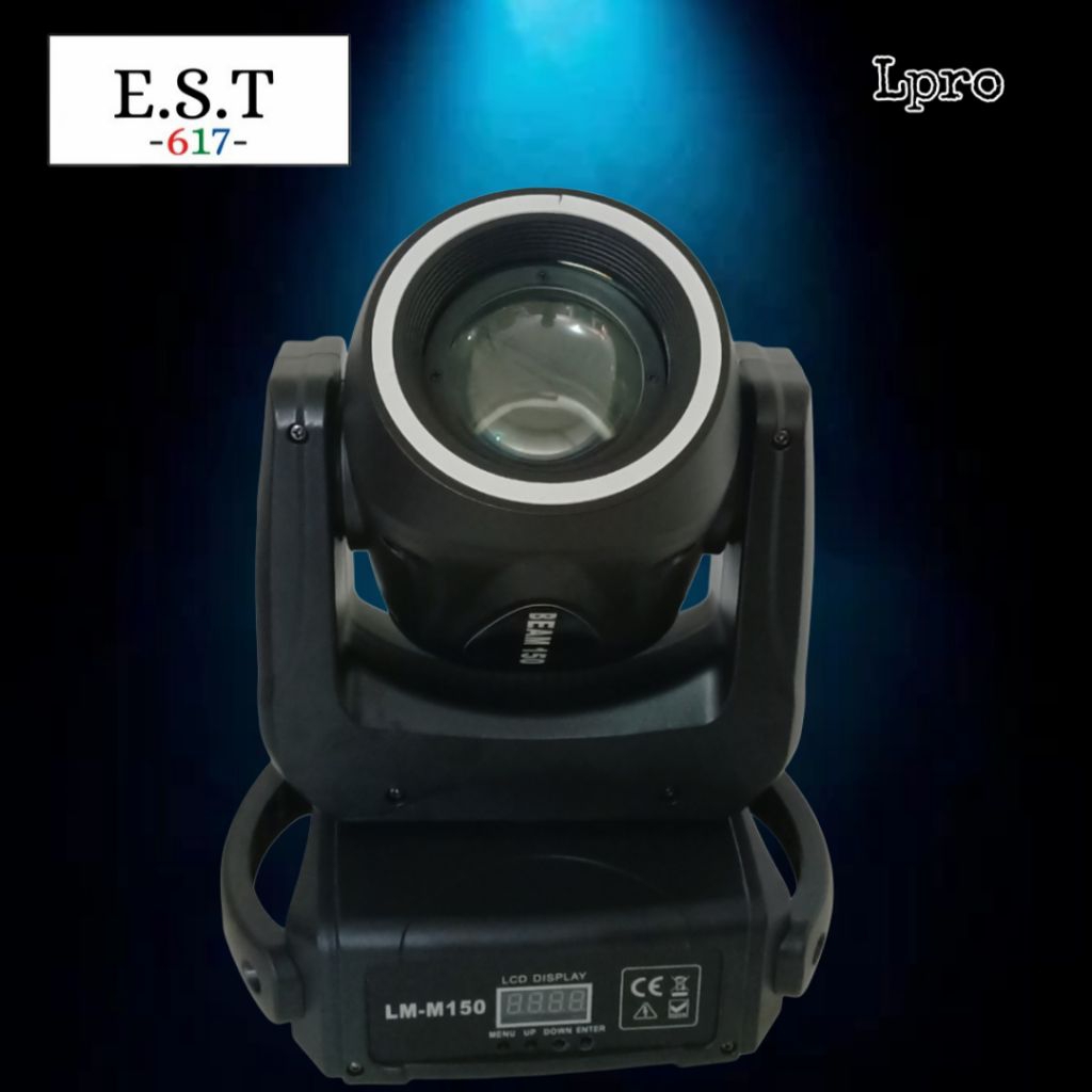 Lampu panggung lighting beam mini moving head 150 watt