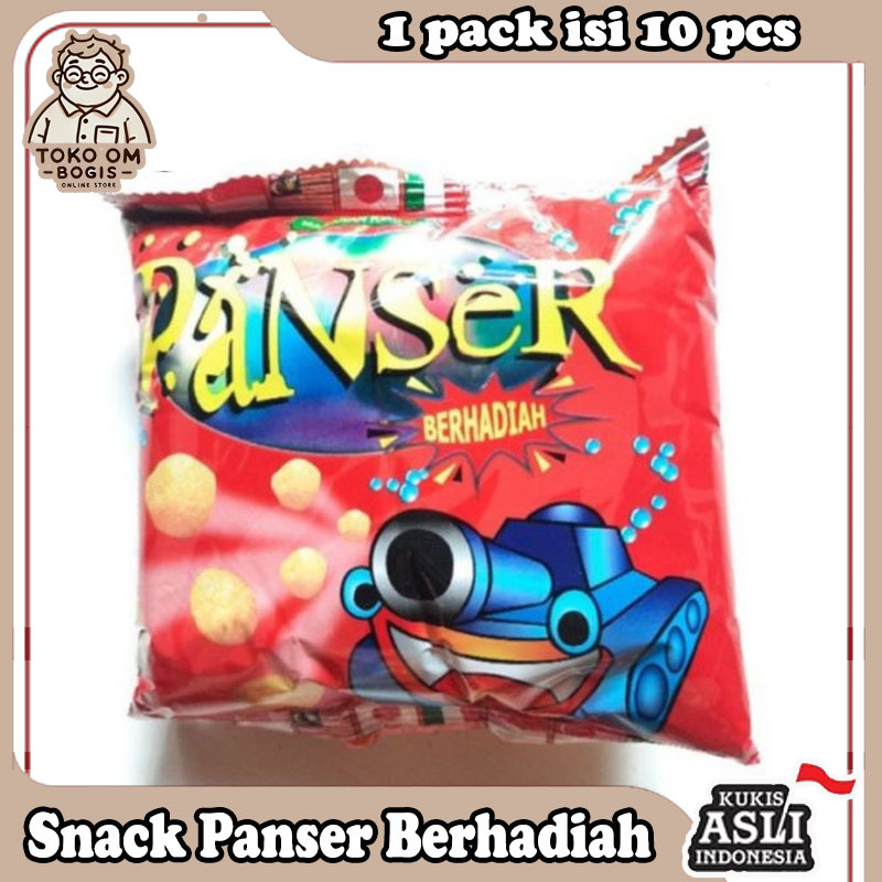 

Snack Panser Berhadiah Jutaan Rupiah – 1 Pack Isi 10 Pcs – Camilan Gurih & Seru untuk Anak