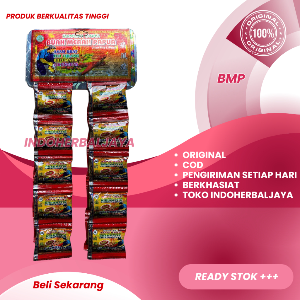 

Buah Merah Papua Original Kapsul Asam Urat