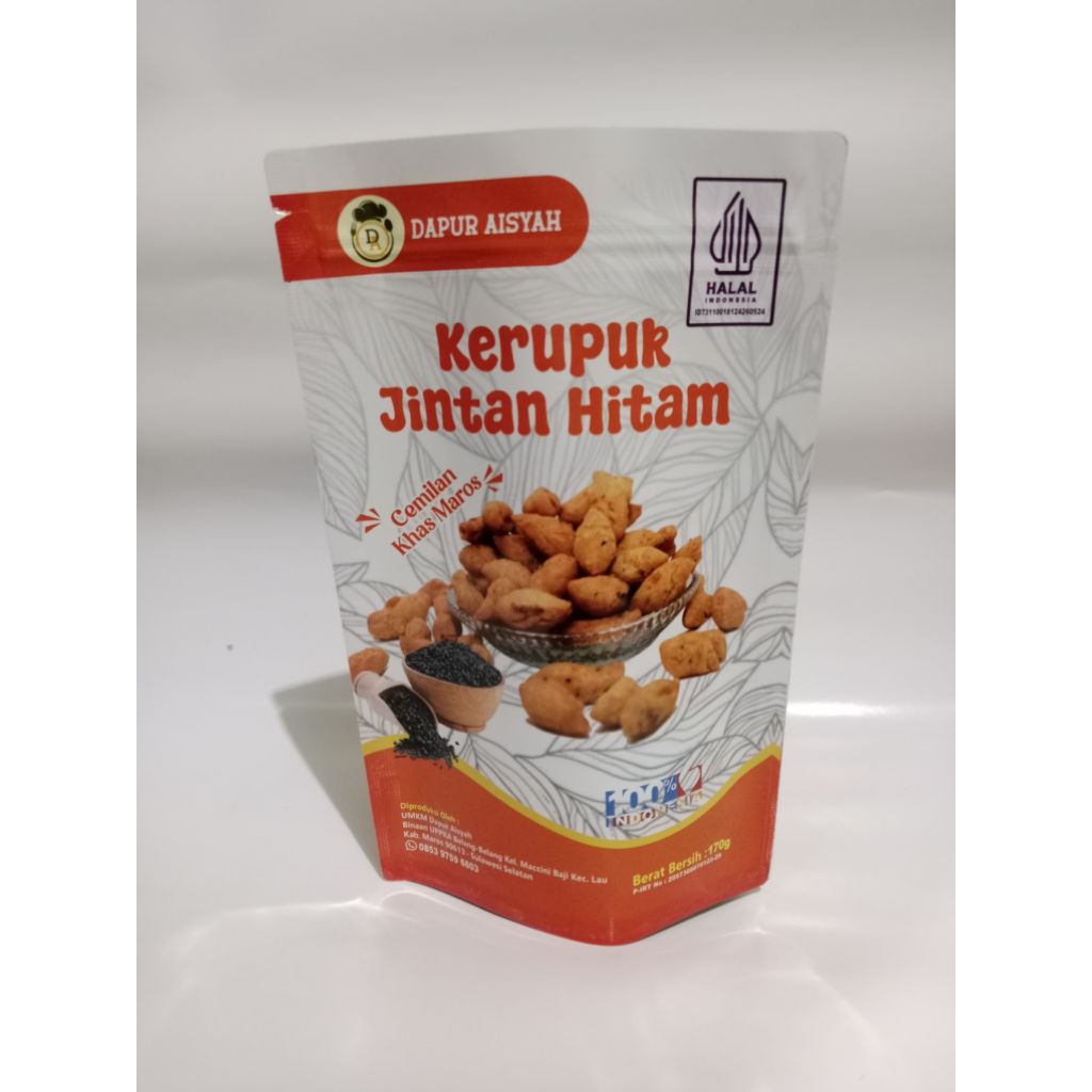 

Dapur Aisyah kerupuk jintan hitam 150g